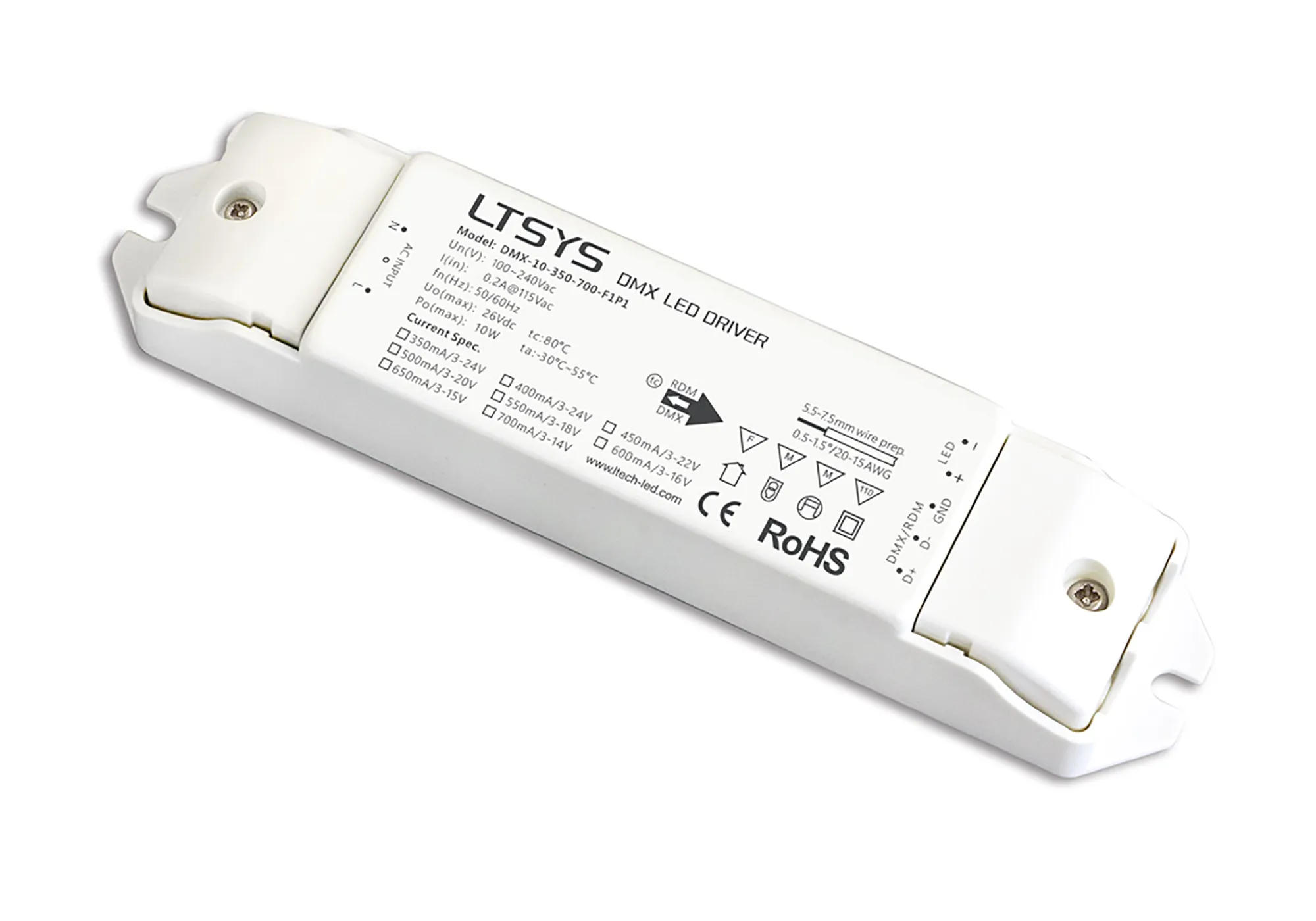 DMX Constant Current Drivers LTECH DMX Driver